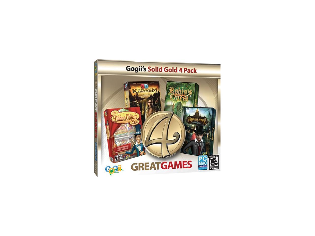 4 Great Games Gold Jewel Case PC Game
