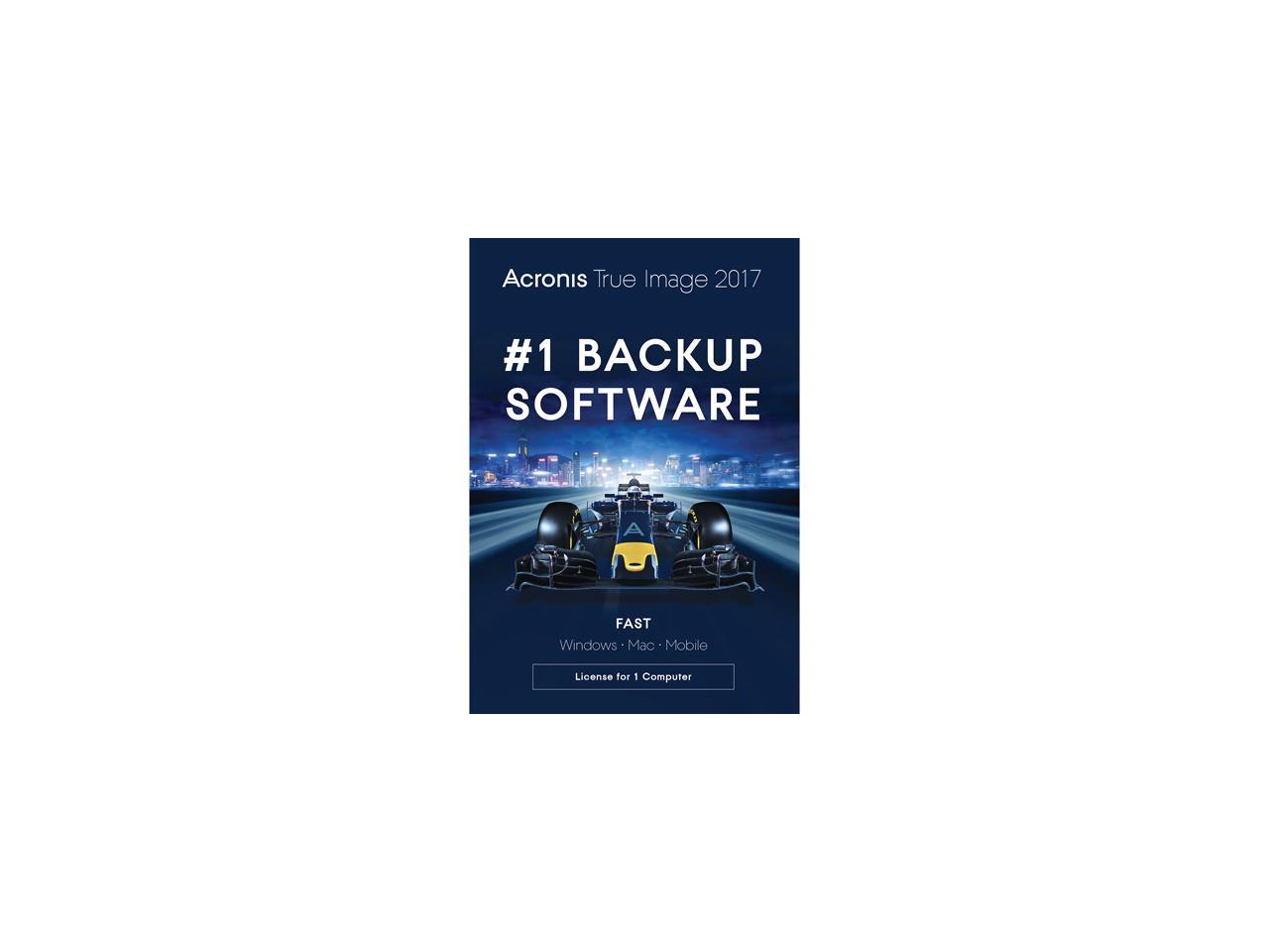 acronis true image 2017 backup network