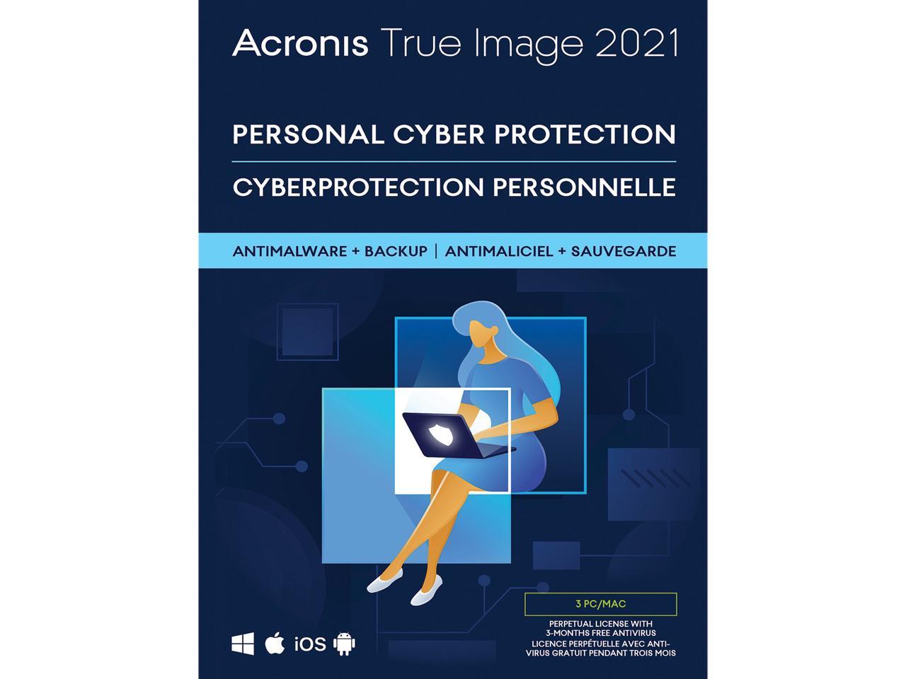 acronis true image 2021 создать образ диска