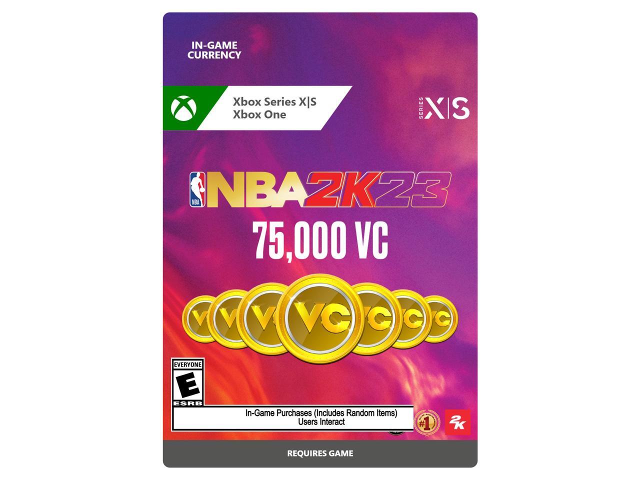 NBA 2K23 75,000 VC Xbox Series XS / Xbox One [Digital Code]