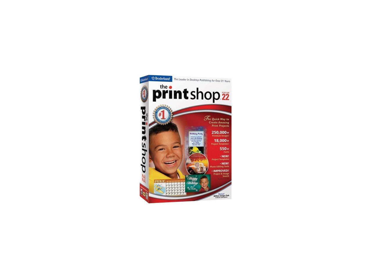 Broderbund The Print Shop 22