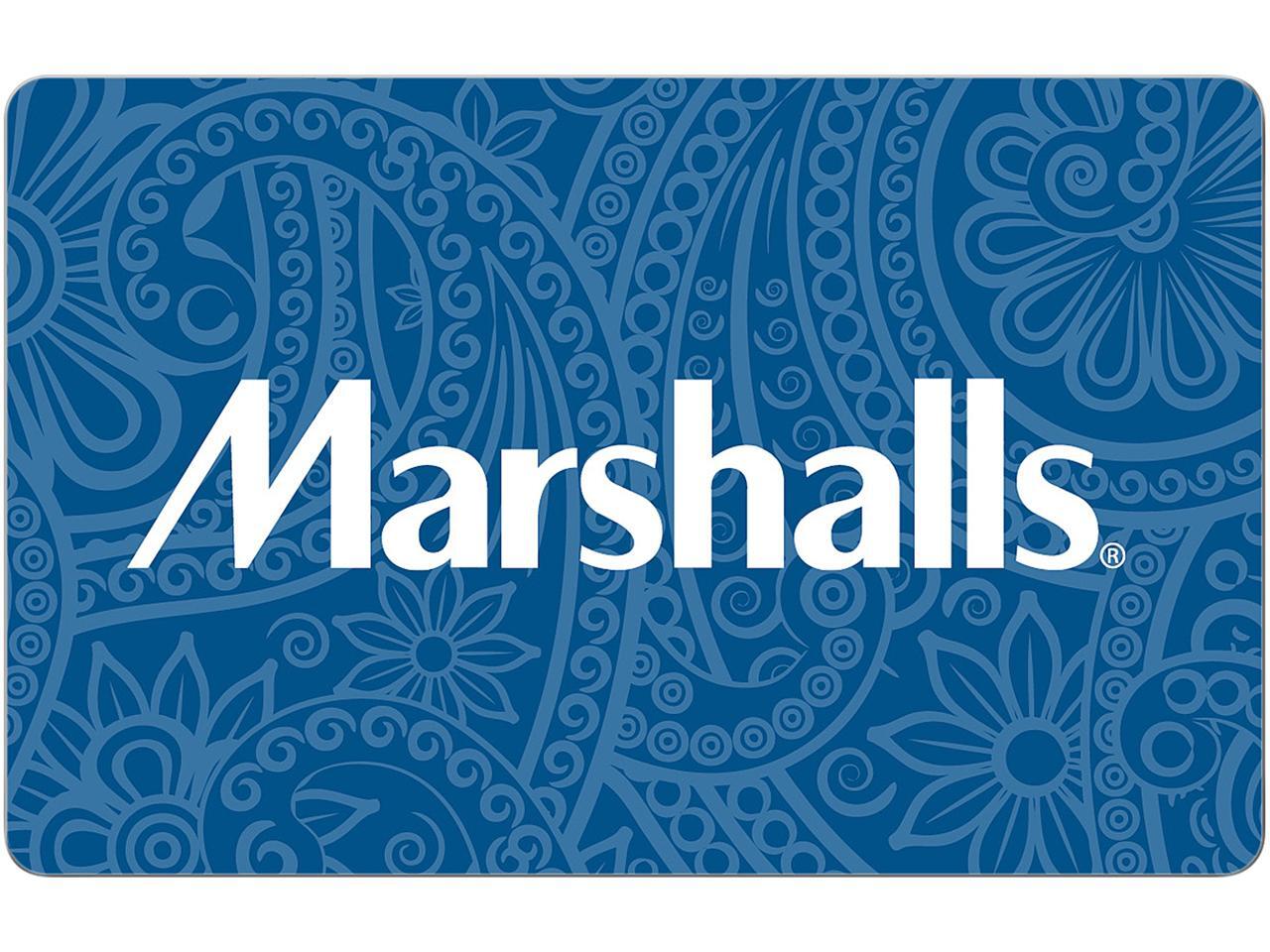Marshall's 50 Gift Card (Email Delivery)