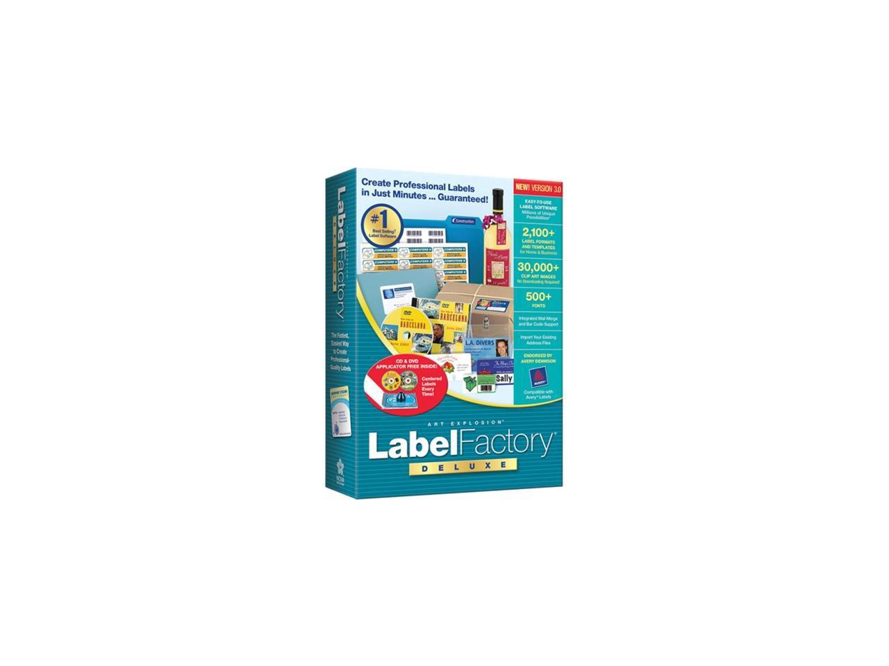 Nova Art Explosion Label Factory v.3.0 Deluxe Complete Product 1