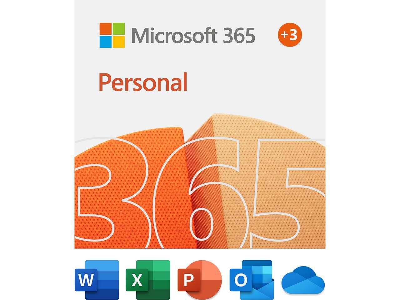 Microsoft 365 Personal | 15-Month Subscription, 1 person | Premium Office  apps | 1TB OneDrive cloud storage | PC/Mac Download