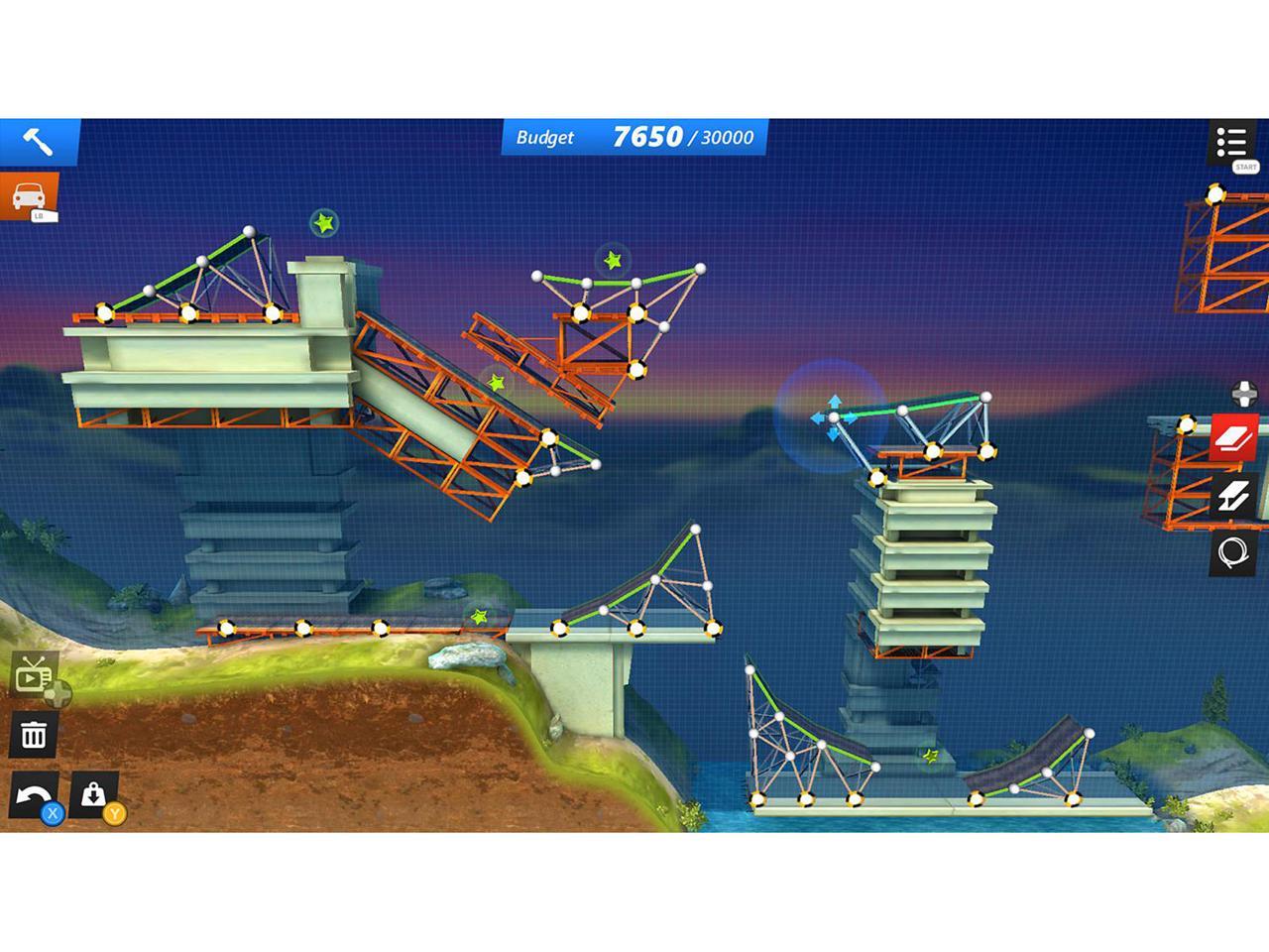 Bridge constructor stunts обзор