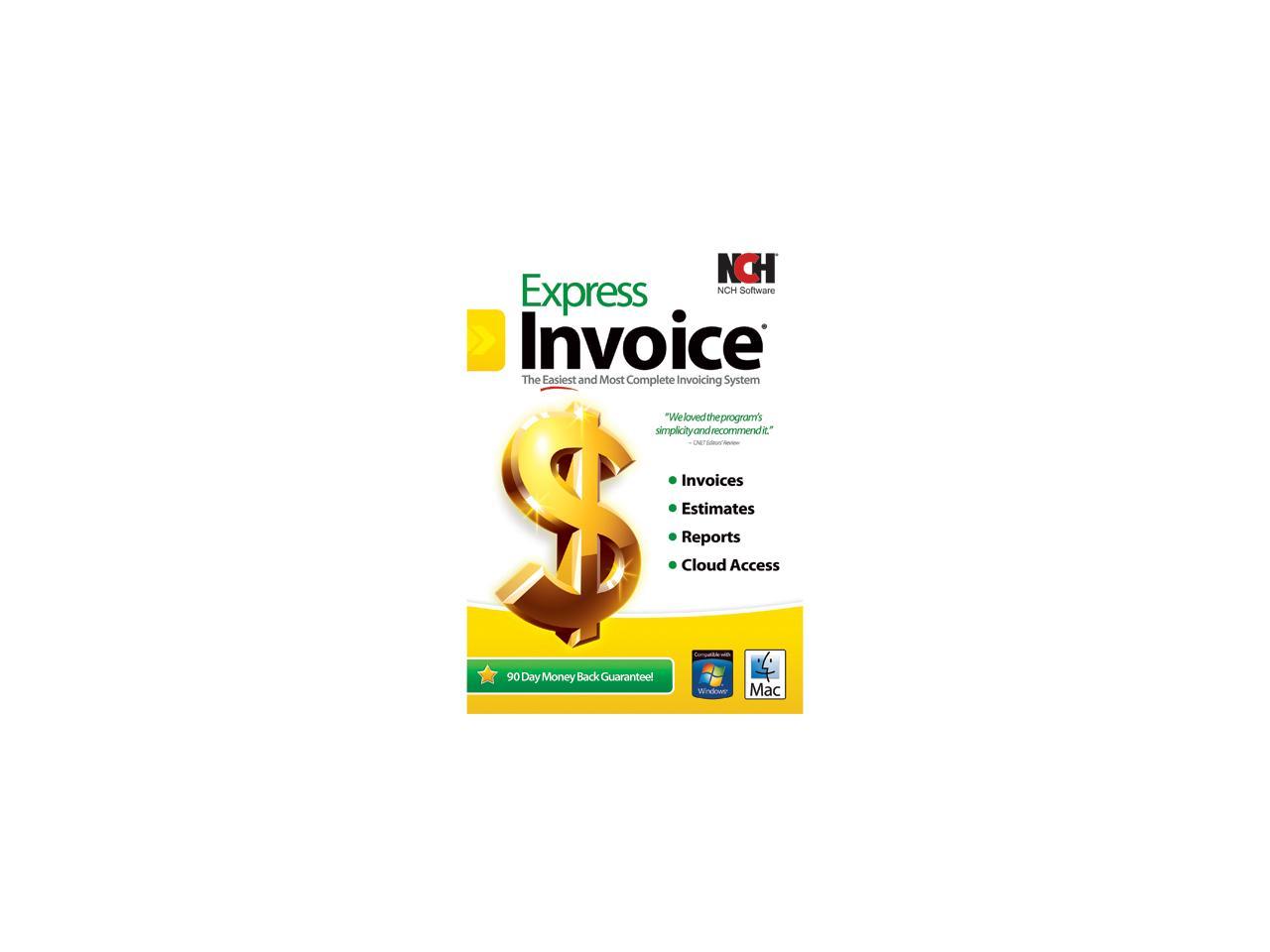 nch software express invoice reviews