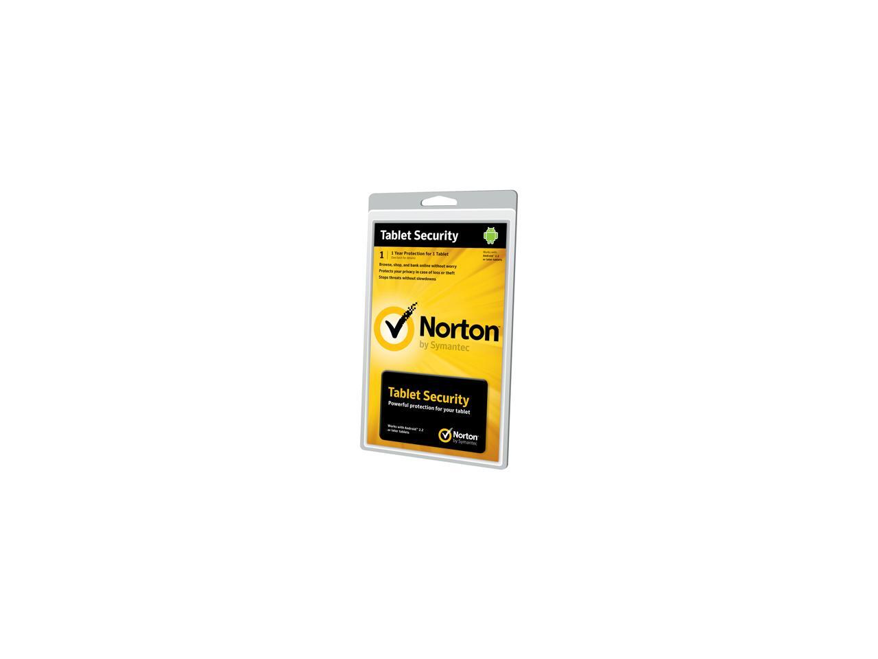 Symantec Norton Tablet Security 2.0 1 User