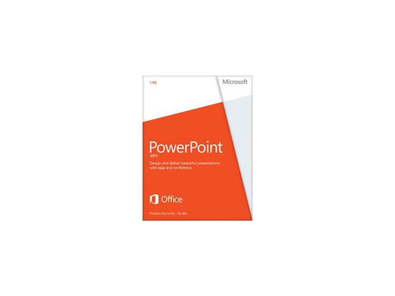 Microsoft PowerPoint 2013 Product Key Card (no media) 1 PC Newegg.ca