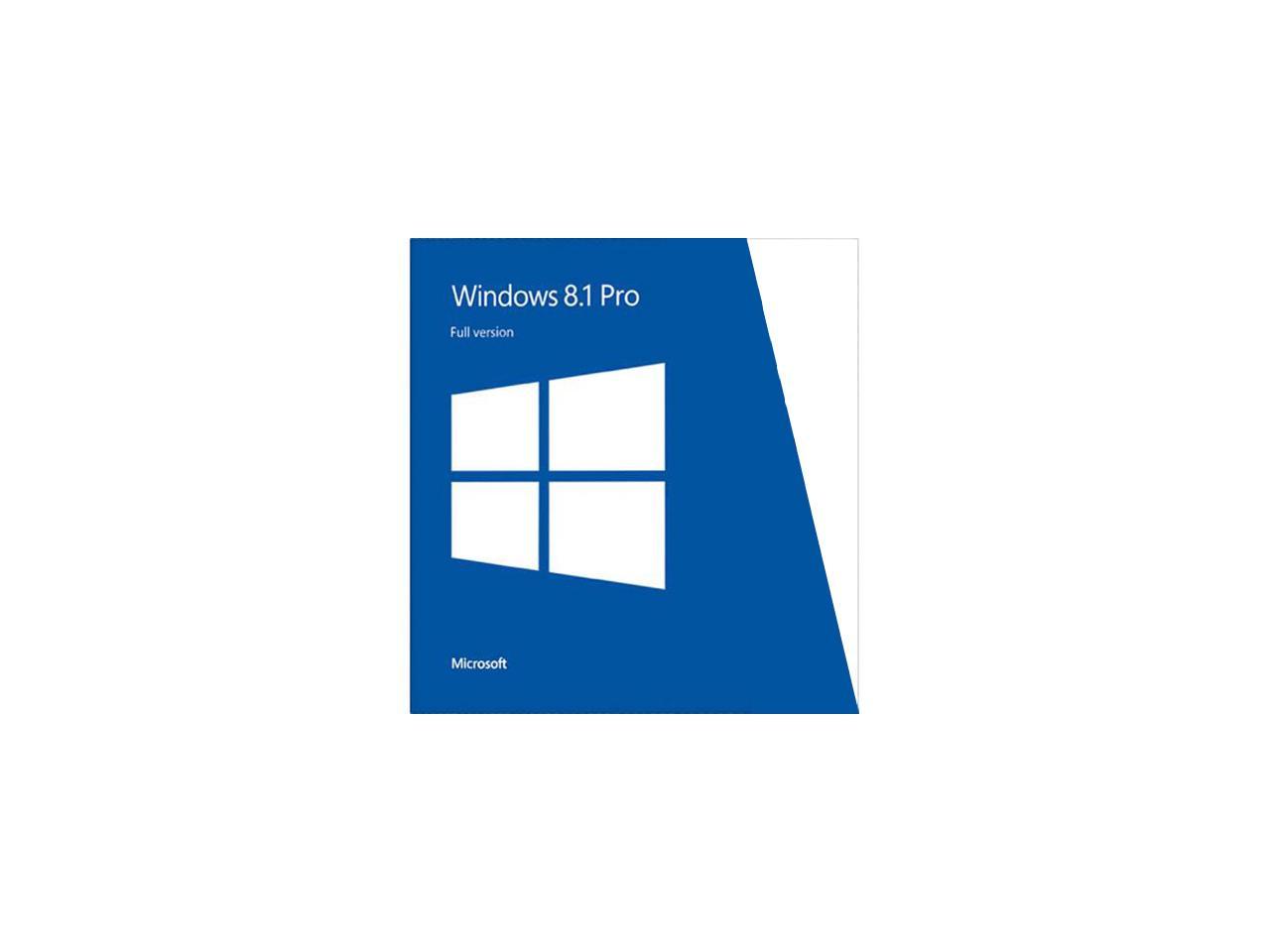 Windows 8.1 Pro - Full Version (32 & 64-bit) - Newegg.com