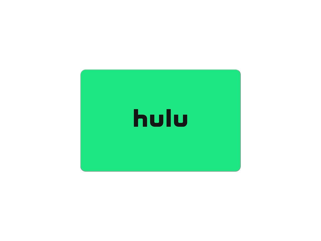 Hulu $50.00 Gift Card (Email Delivery) - Newegg.com