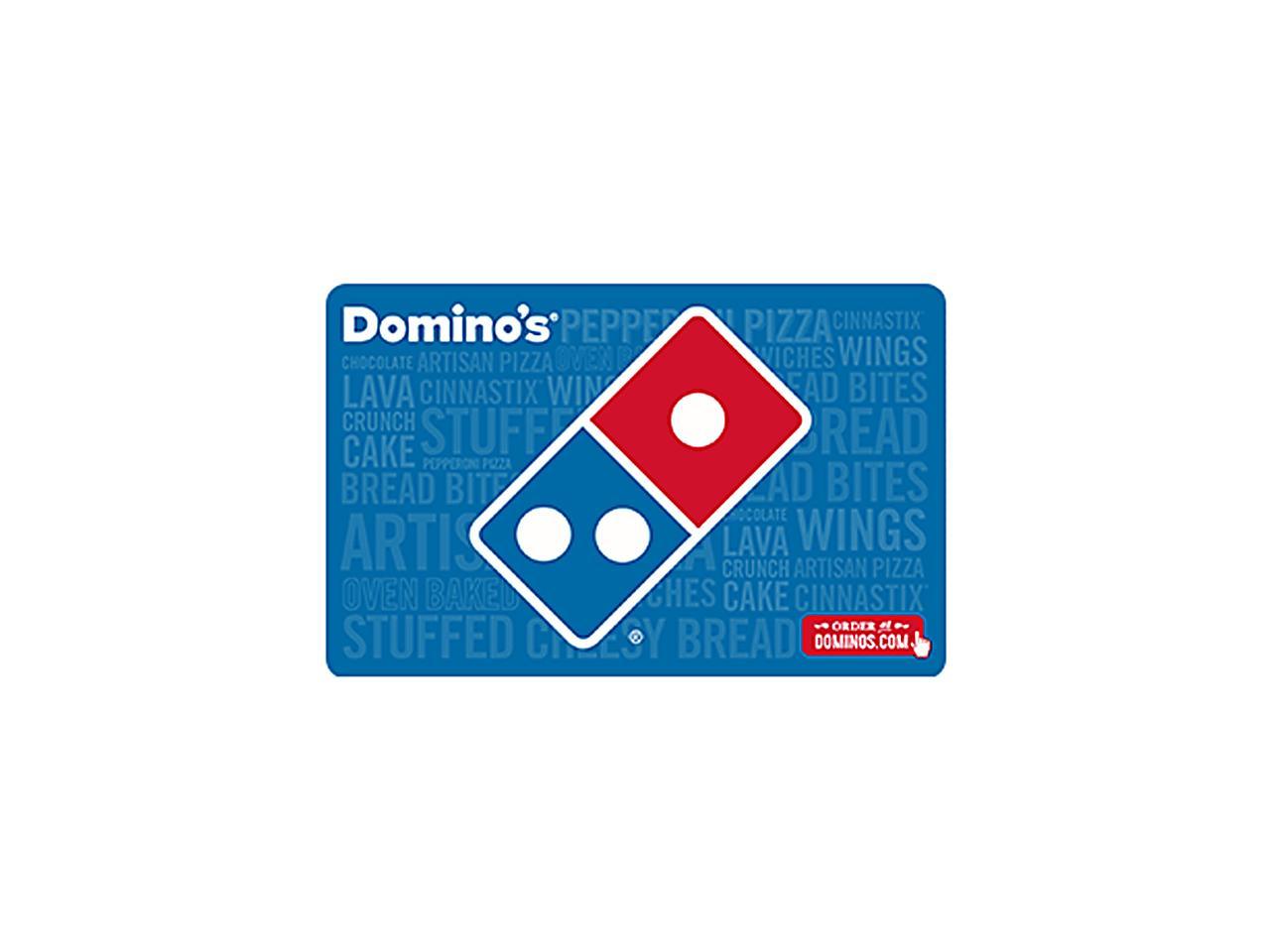 Domino S 25 Gift Card Email Delivery Newegg Com