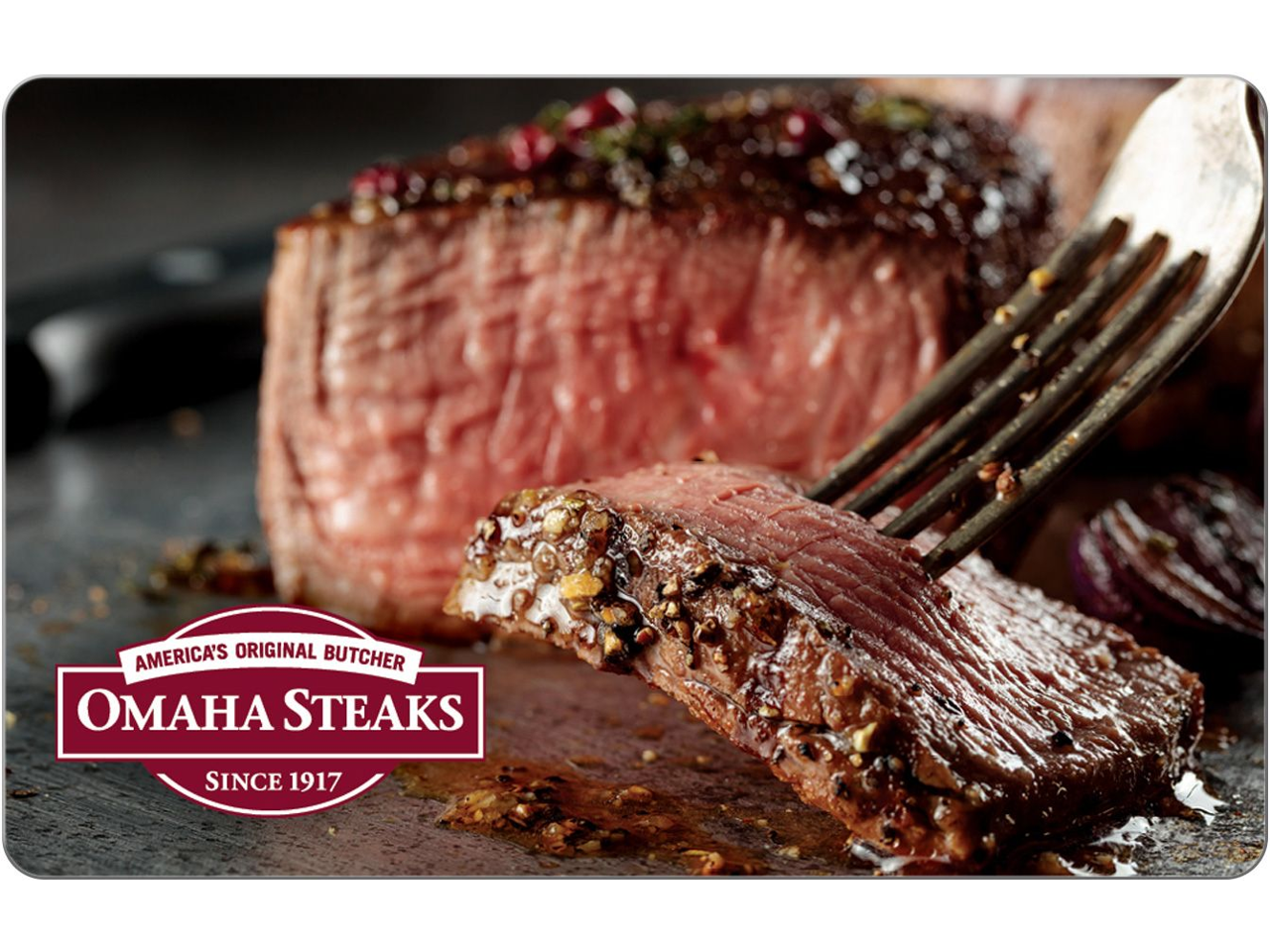 Omaha Steaks 25 Gift Card (Email Delivery)