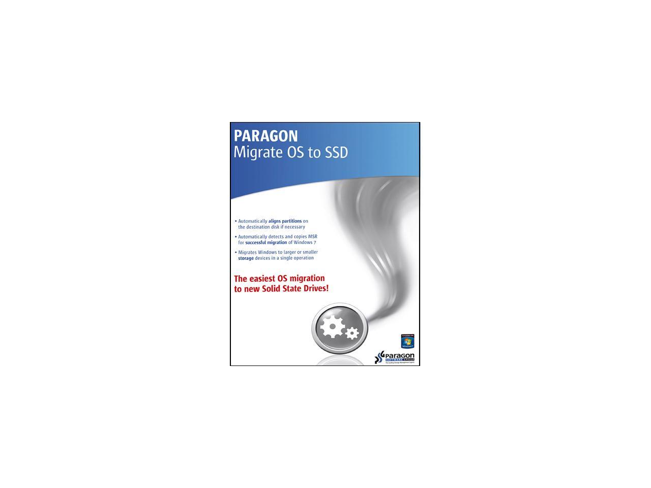 Paragon migrate os to ssd selective copy disk долго