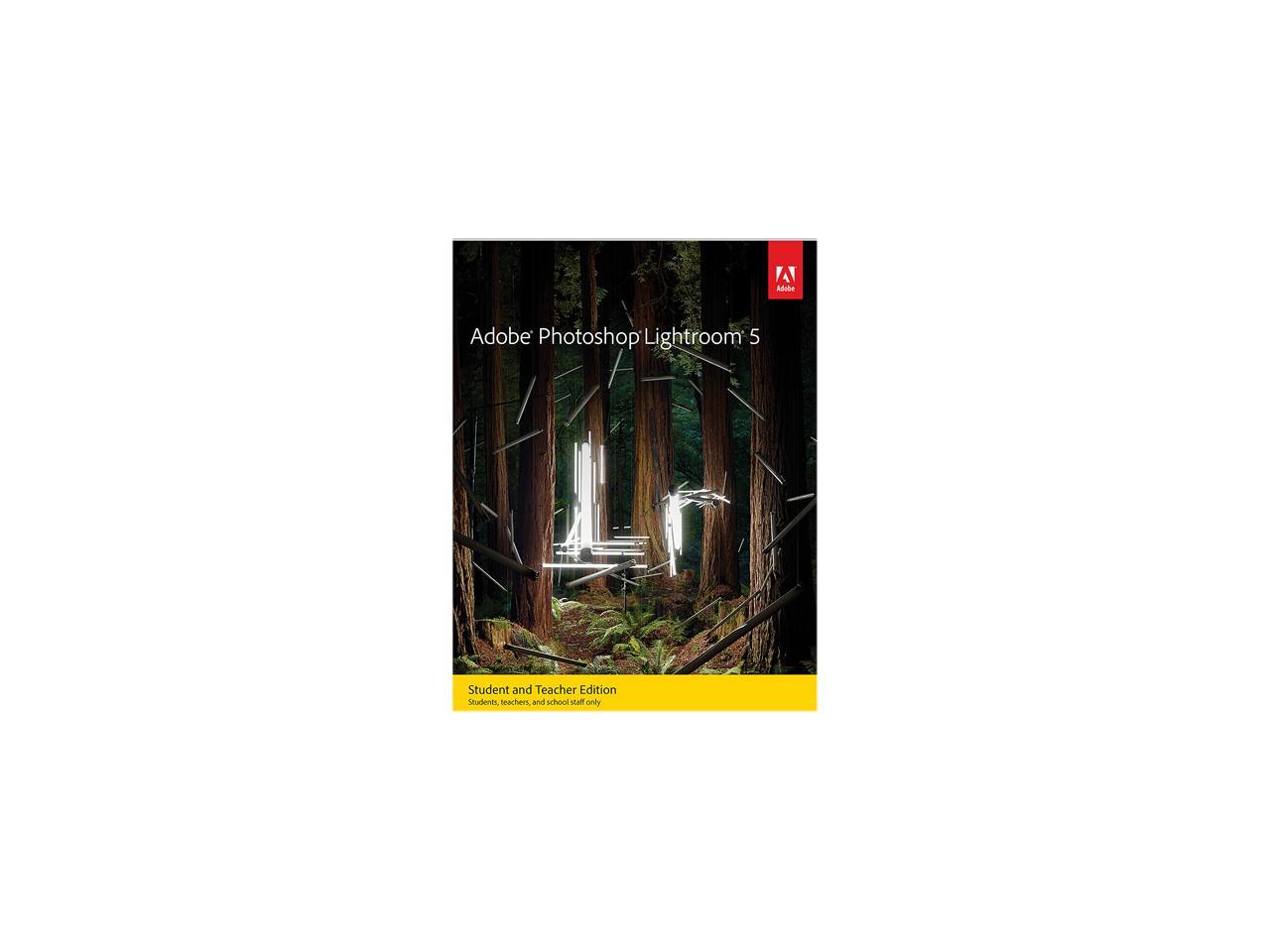adobe photoshop lightroom 5 student and teacher edition download