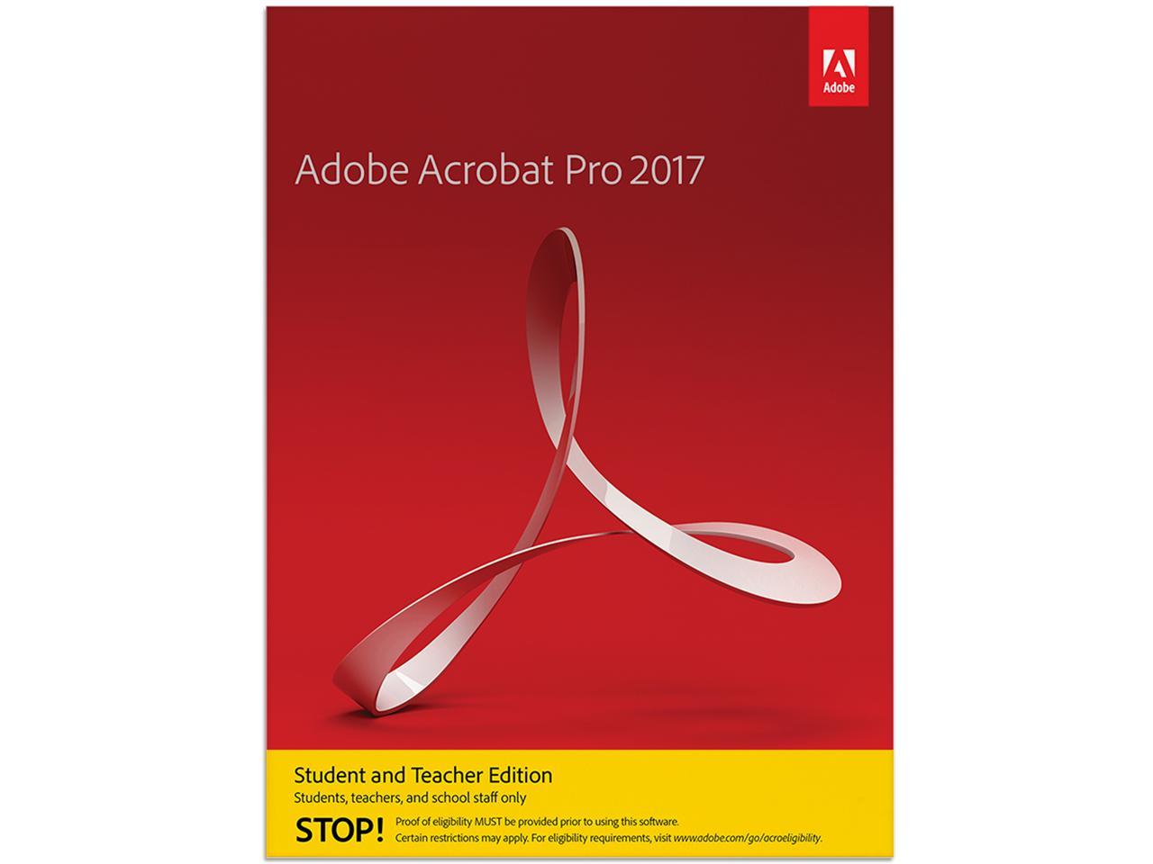 adobe acrobat pro 2017 student download