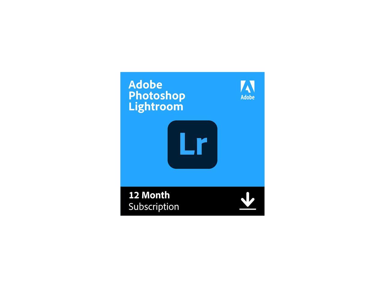 adobe lightroom subscription