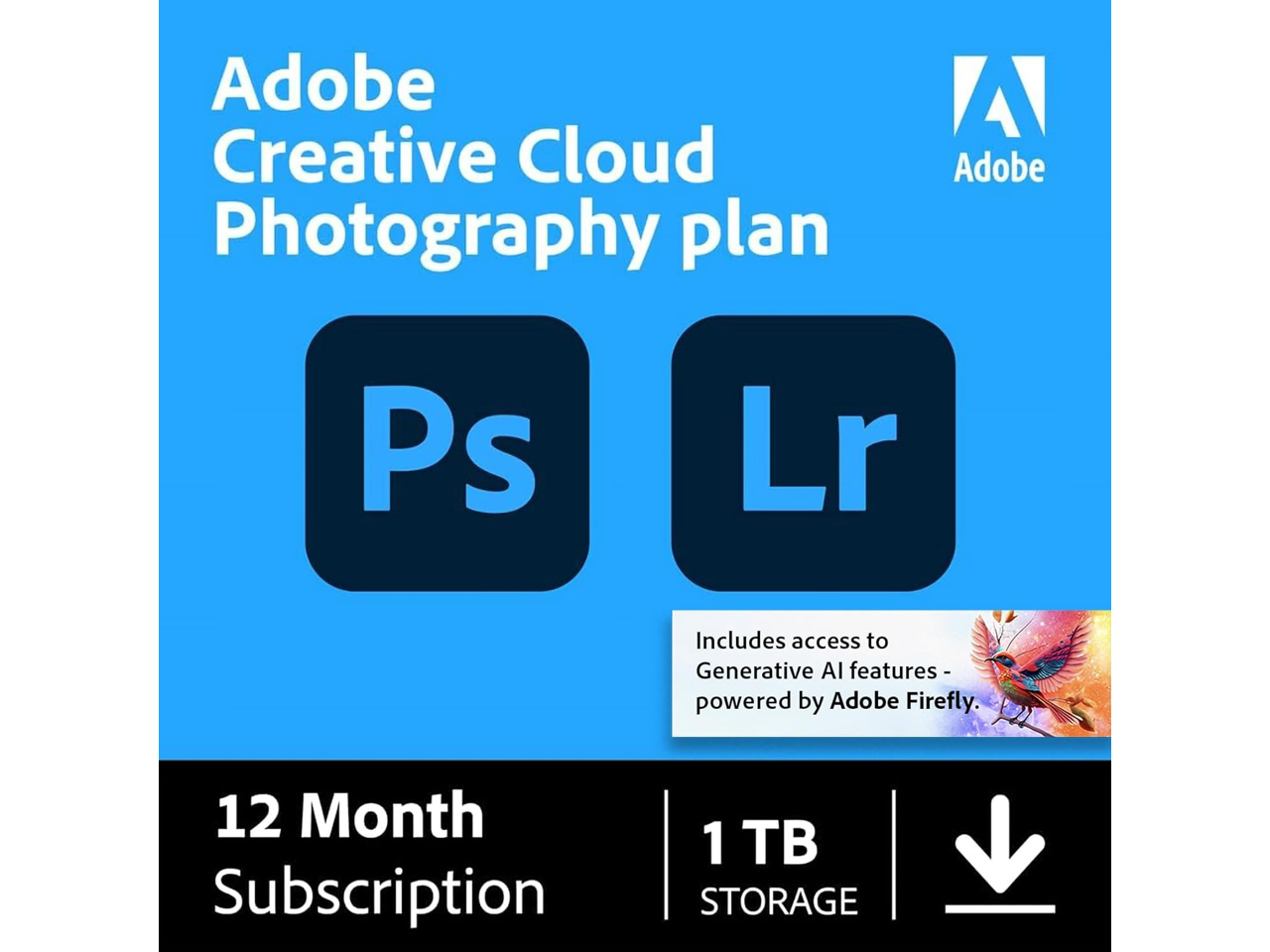 Adobe - Creative Cloud Photography Plan 1TB (1-Year Subscription) - Mac ...