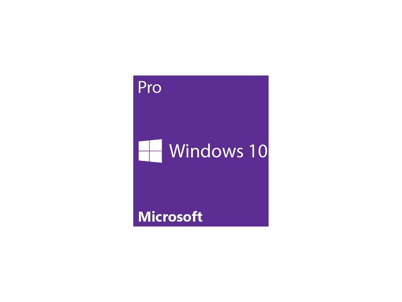 Microsoft Windows Pro 10 64 Bit Eng Single Pack