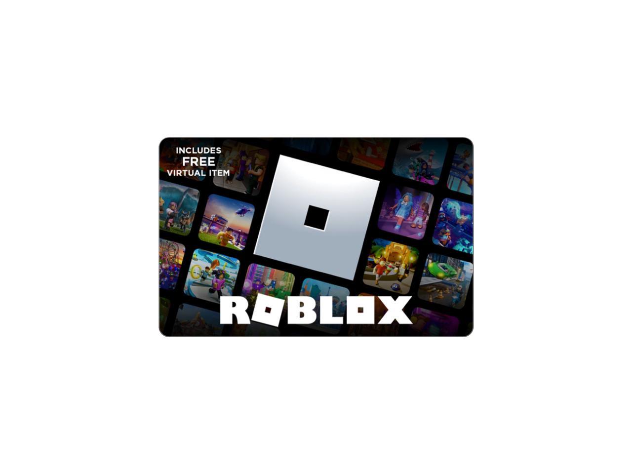 exclusive roblox gift card items