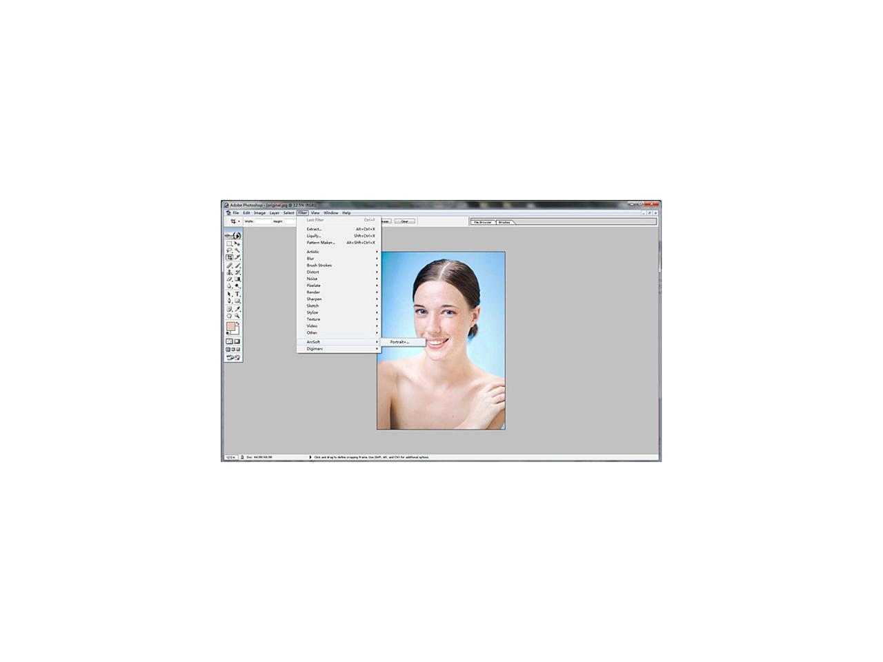 arcsoft portrait plus photoshop plugin download