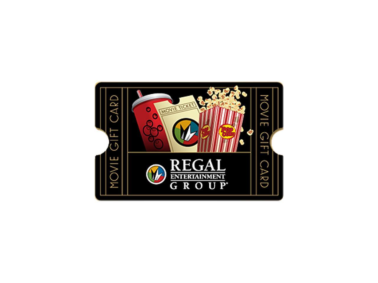 Regal $50 Gift Card (Email Delivery)