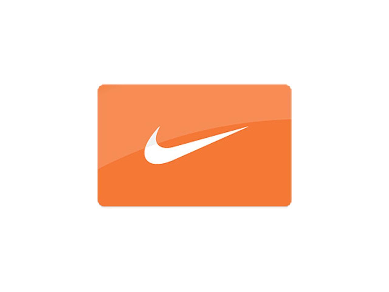 Desviación Cíclope Vigilancia Nike $100 Gift Card (Email Delivery) - Newegg.com