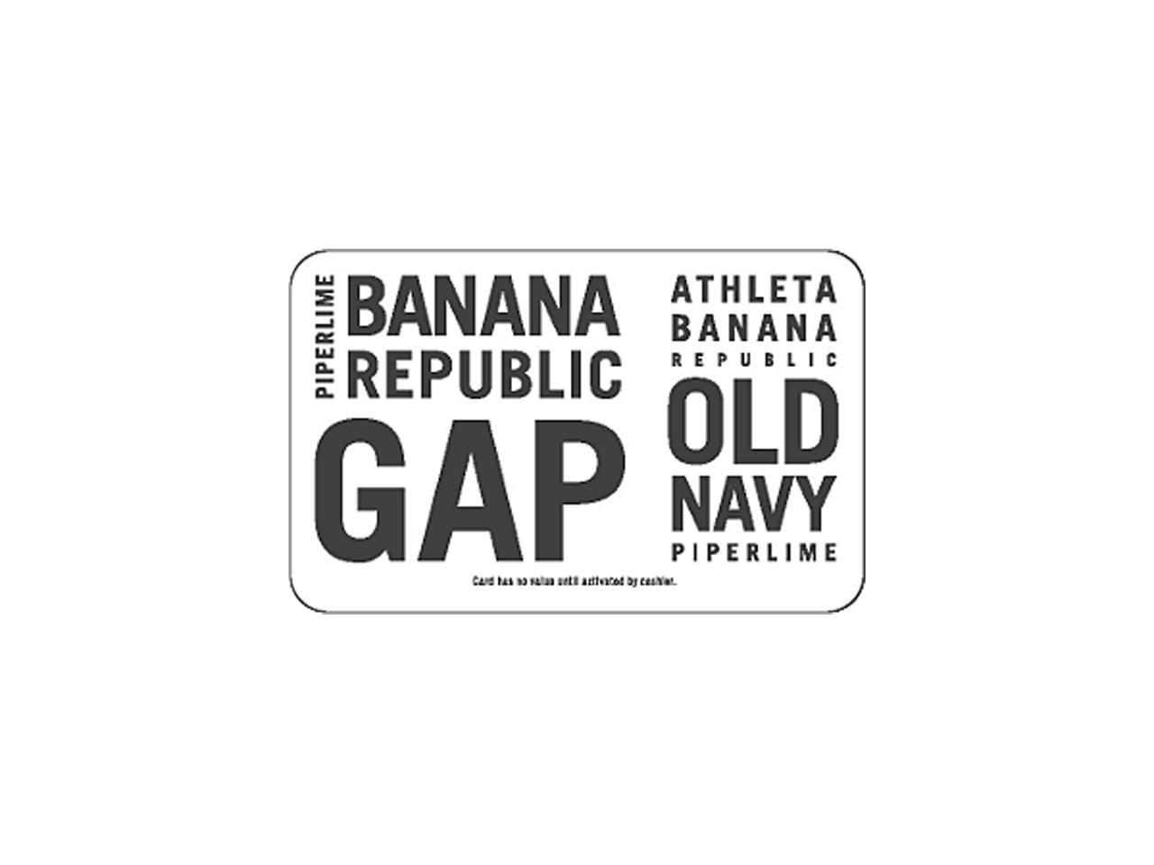 GAP Options 25 Gift Card (Email Delivery)