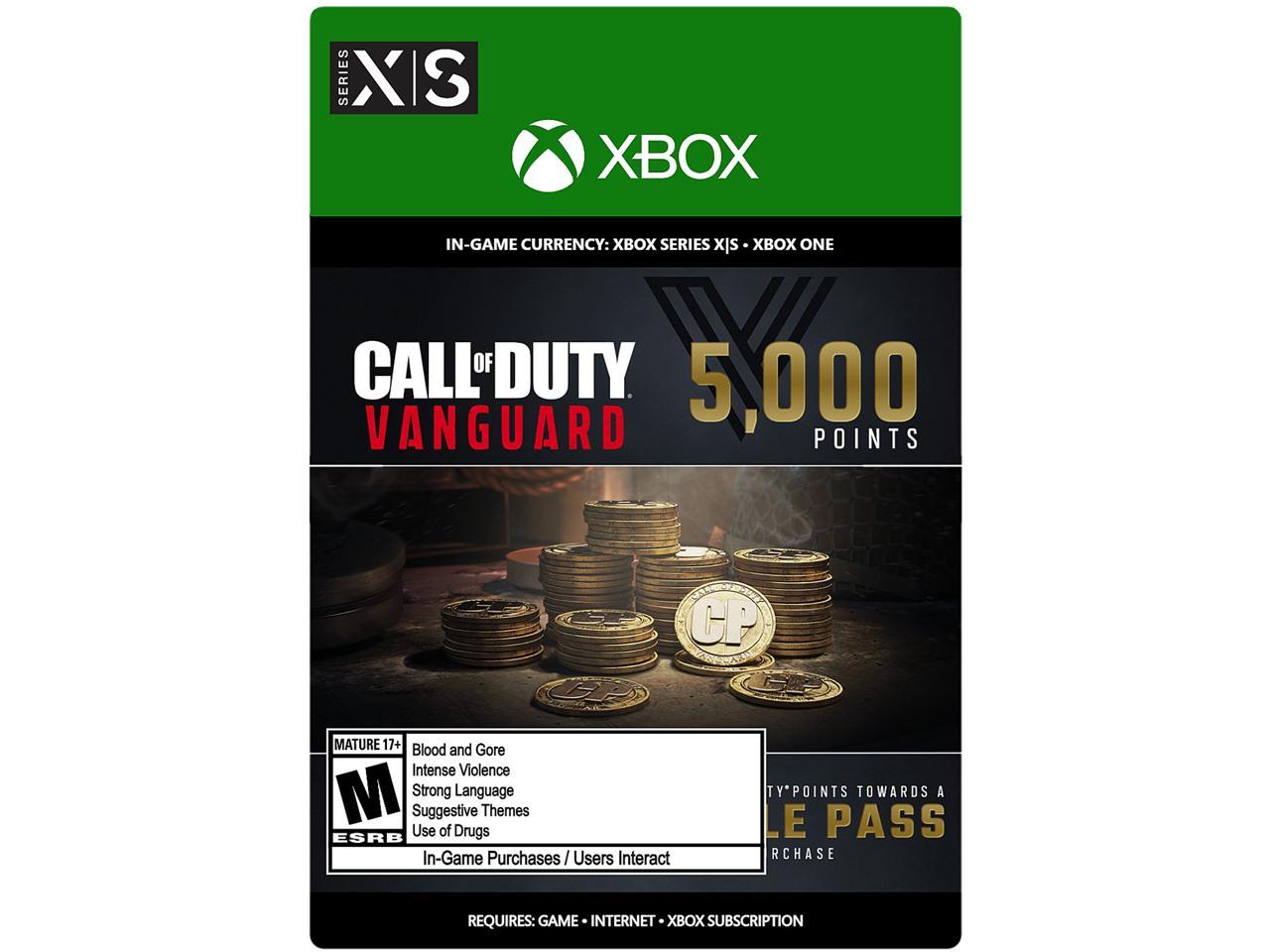 Call of Duty: Vanguard - 5,000 Xbox Series X|S / Xbox One [Digital Code ...