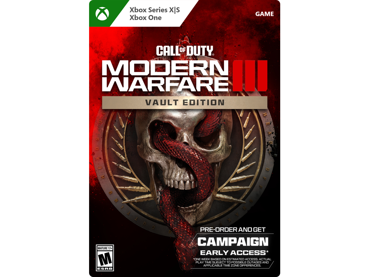 Call of Duty: Modern Warfare III - Vault Edition Xbox Series X|S, Xbox ...