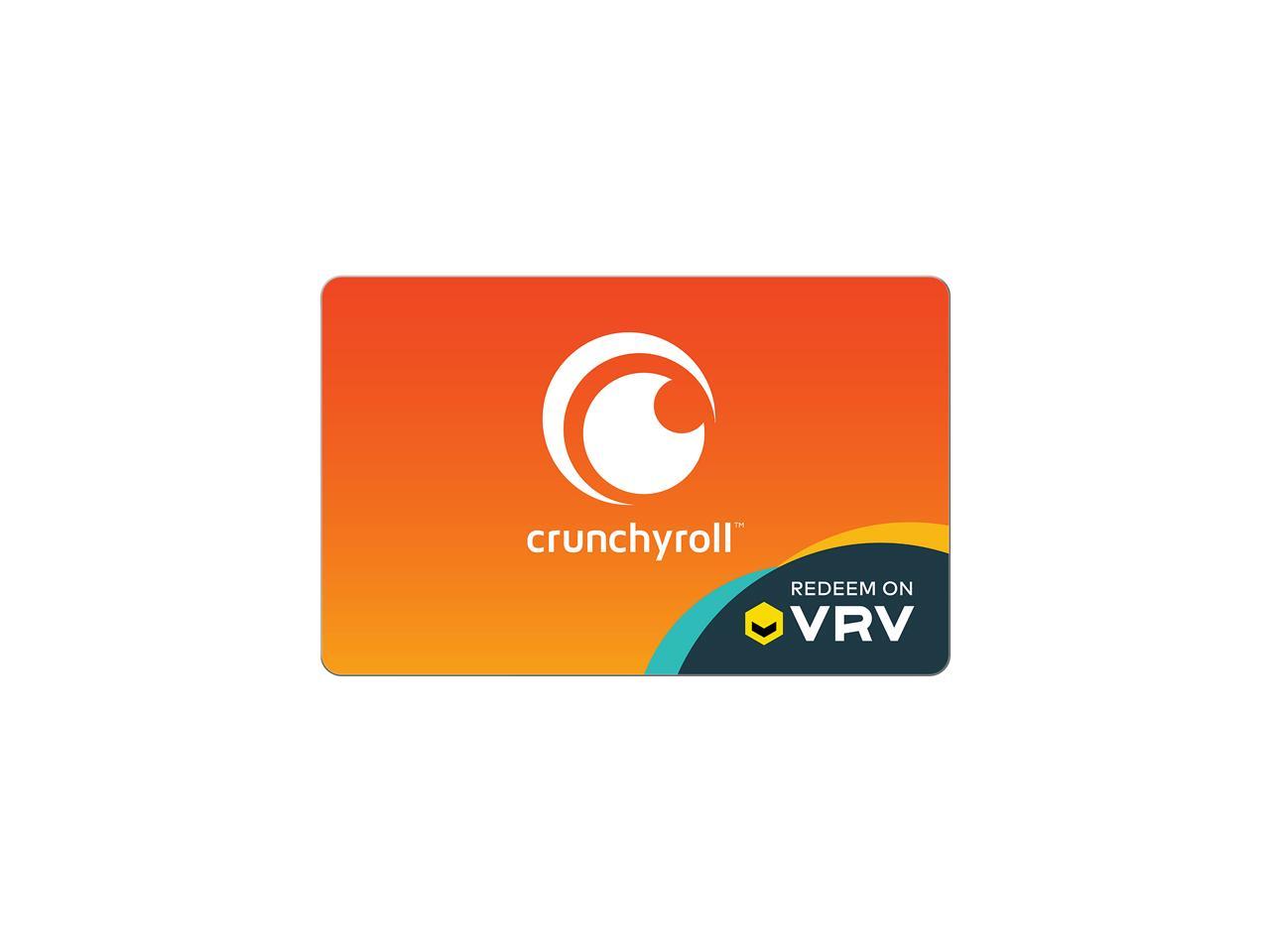 Crunchyroll 50 Gift Card Email Delivery Newegg Com