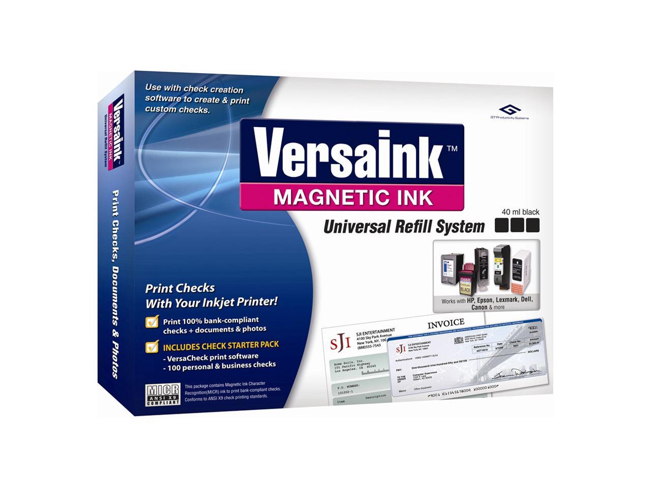 VersaInk-nano Universal Refill Kit - Black - MICR Compliant - Newegg.com