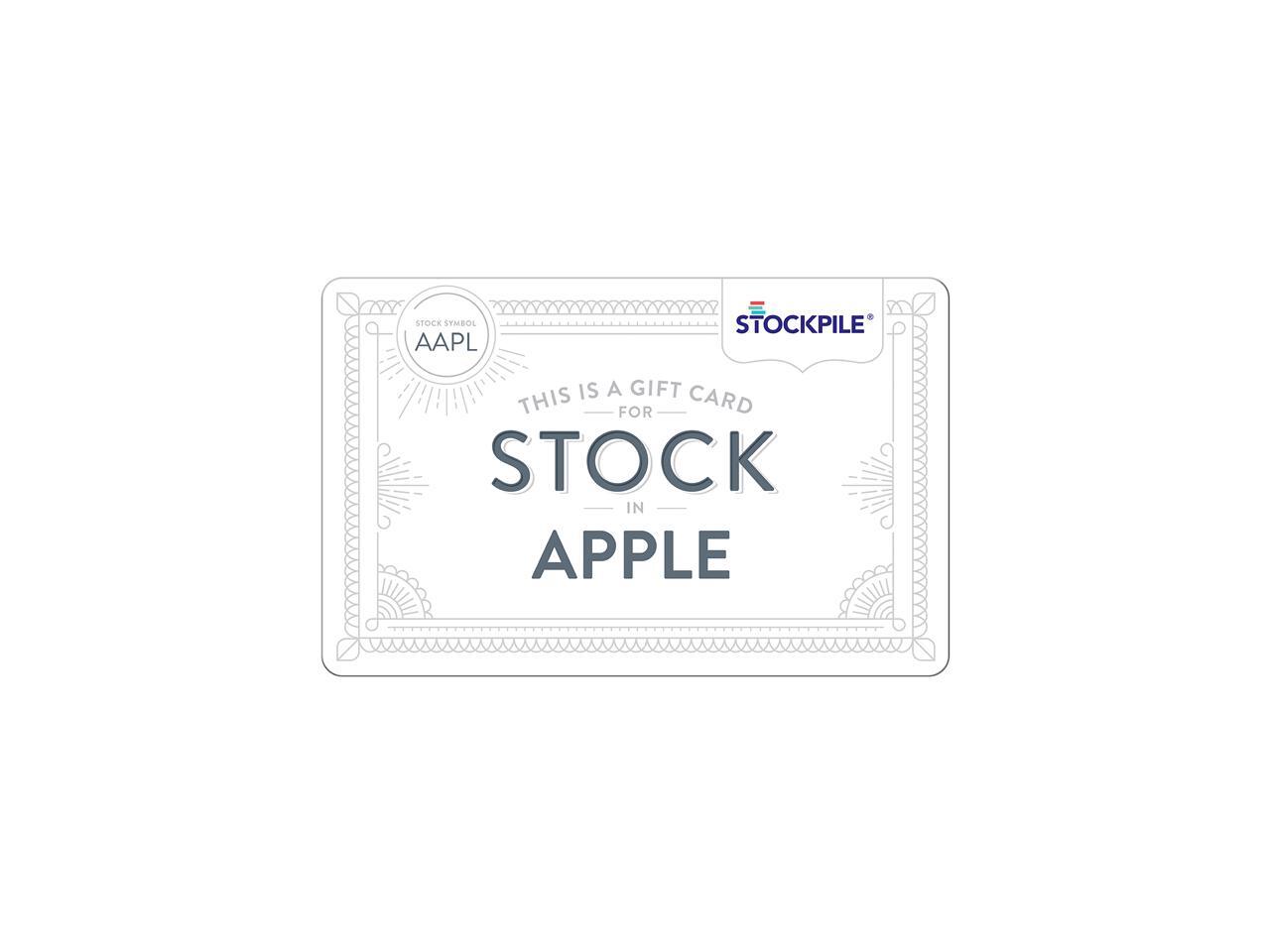 Stockpile $25 Gift Card For Apple Stock (Email Delivery) - Newegg.com