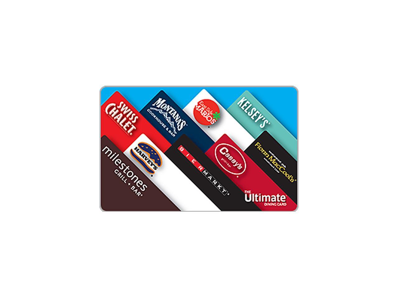 The Ultimate Dining Card $10 Gift Card (Email Delivery) - Newegg.ca