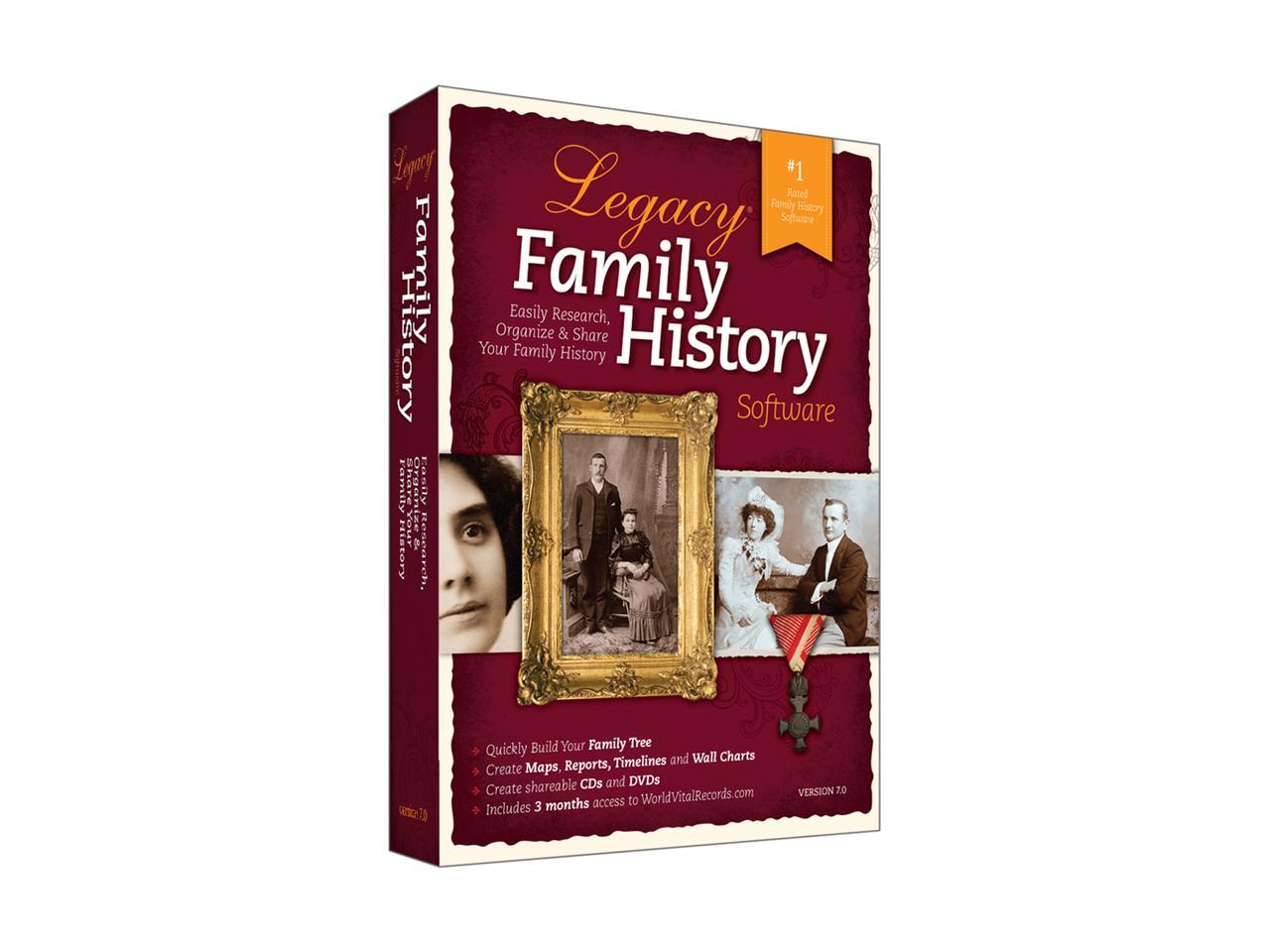 Millennia Legacy Family History Software - Newegg.com