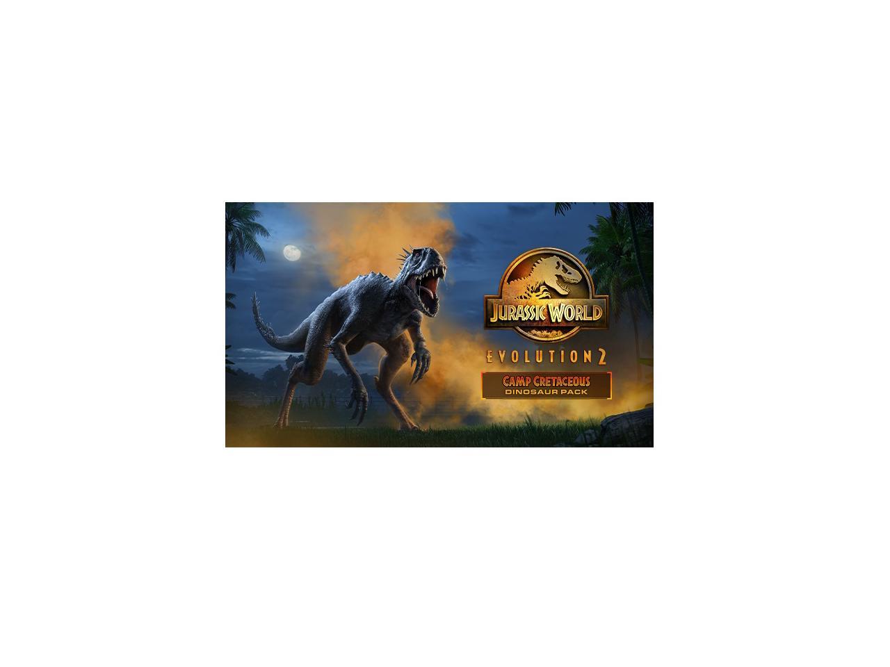 Jurassic World Evolution 2 Camp Cretaceous Dinosaur Pack Pc Steam Online Game Code 4650