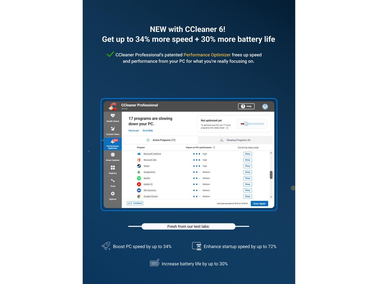 Piriform CCleaner Professional - 1PC / 1 YR - Download - Newegg.com