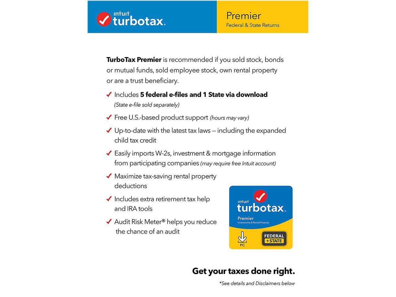 turbotax premier 2017 online price
