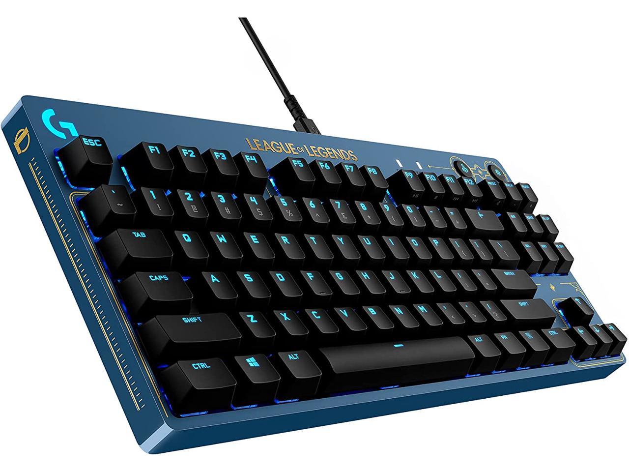 Logitech G PRO Mechanical Gaming Keyboard - Ultra-Portable Tenkeyless ...