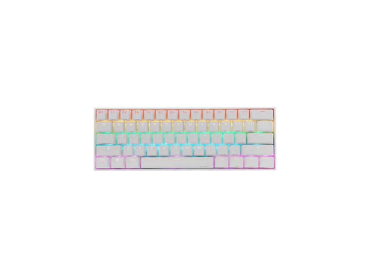 Anne Pro 2 60% Mechanical Gaming Keyboard Wired/Wireless Dual Mode Full ...
