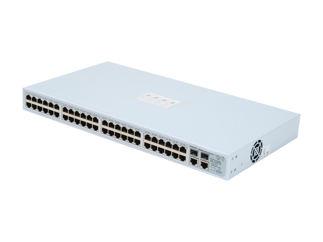 3C16476CS 10/100Mbps + 1000Mbps Baseline Switch 2250 Plus 48
