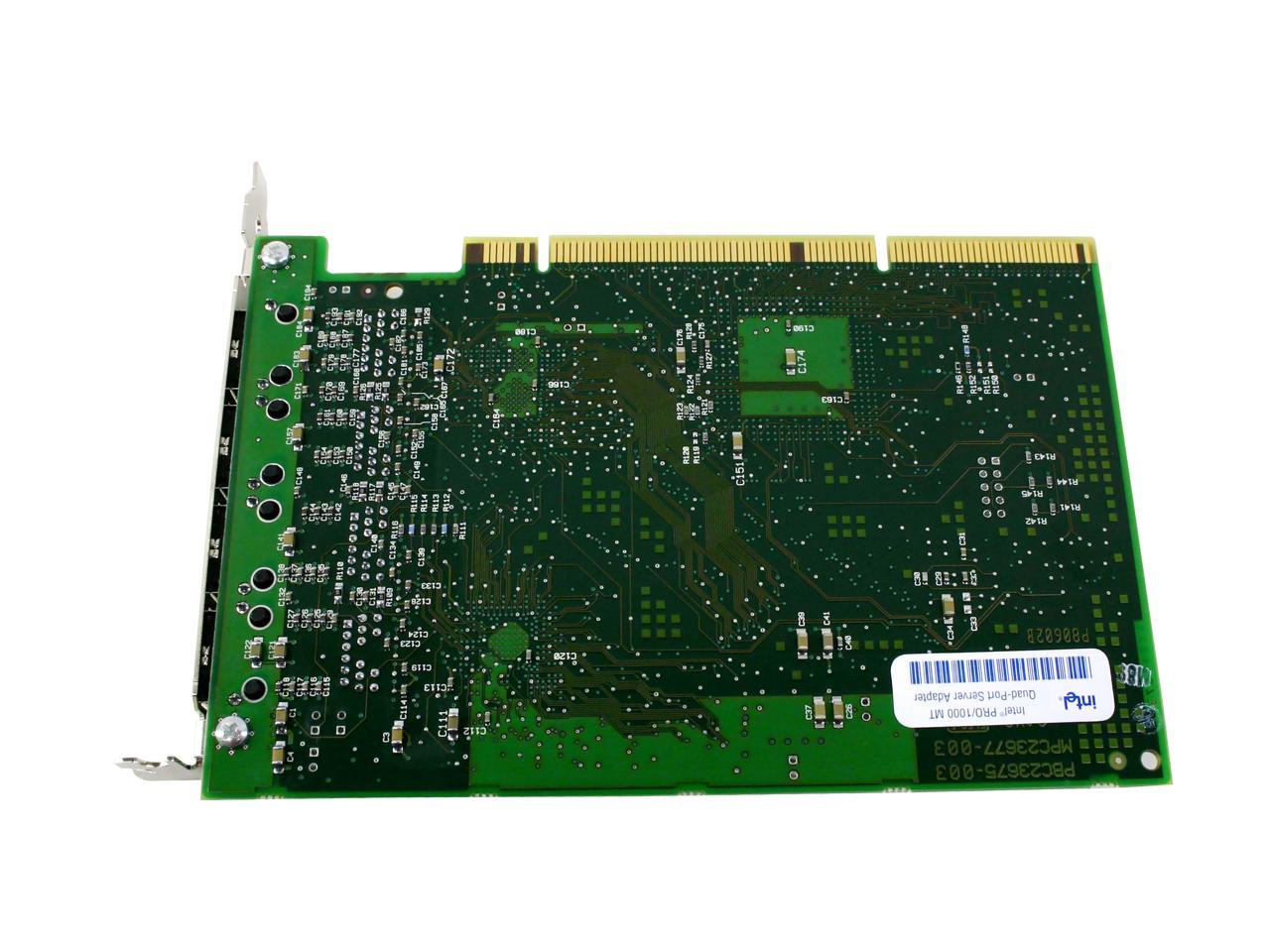 Intel PWLA8494MT PRO/1000 MT Quad Port Server Adapter 10/100/1000Mbps PCI 4  x RJ45 - OEM