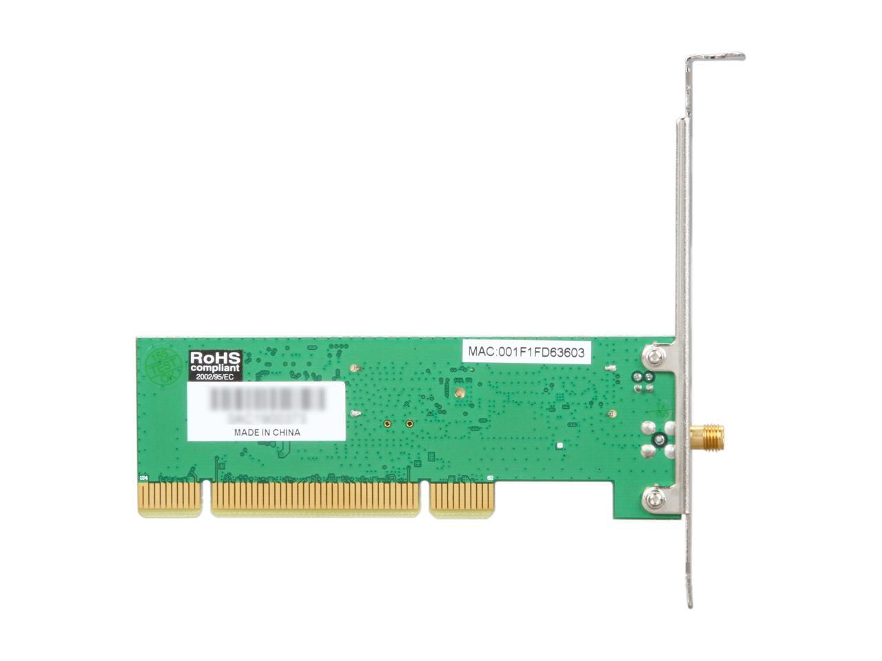 PCI555WG PCI Wireless Adapter Card with Separate Antenna