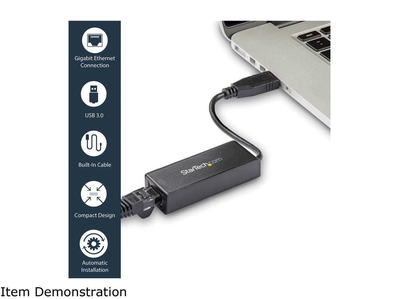 StarTech.com USB 3.0 To Gigabit Ethernet Network Adapter - Newegg.com