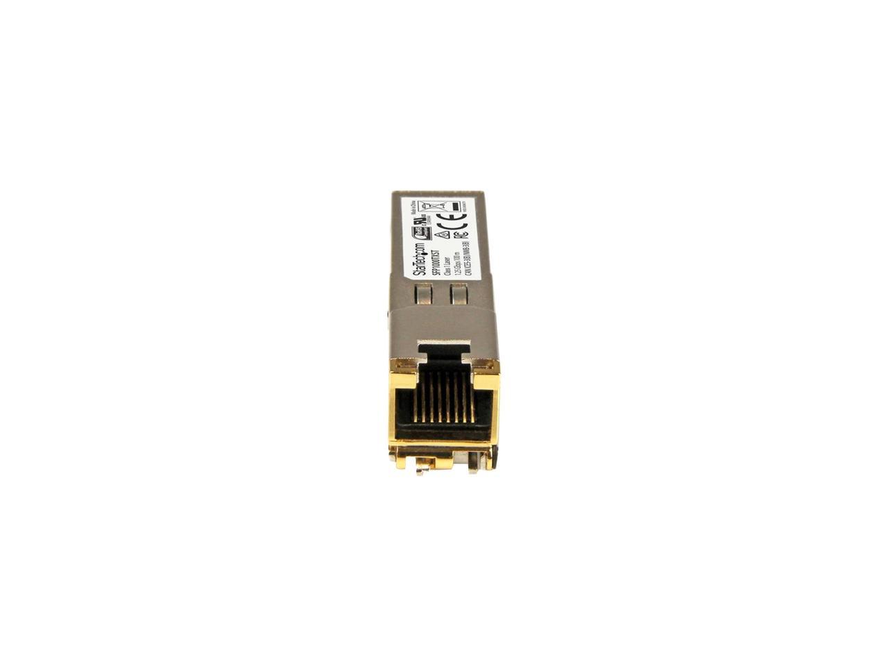 StarTech.com SFP1000TXST 1000BASE-TX SFP Transceiver Module - 1 Gbps ...