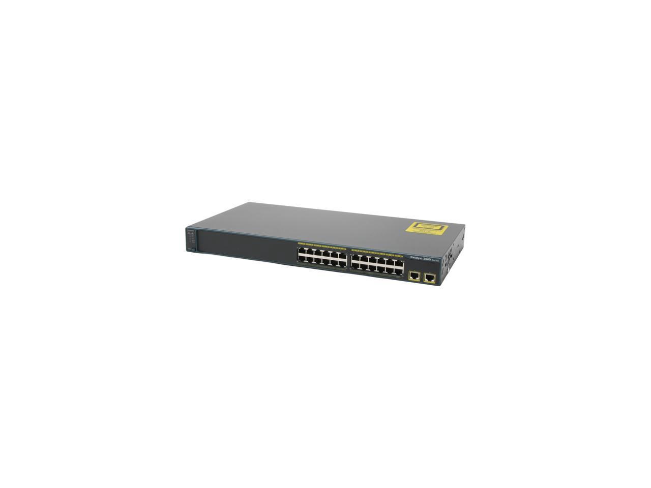 Cisco Catalyst 2960 Ws C2960 24tt L Ethernet Switch Newegg Com