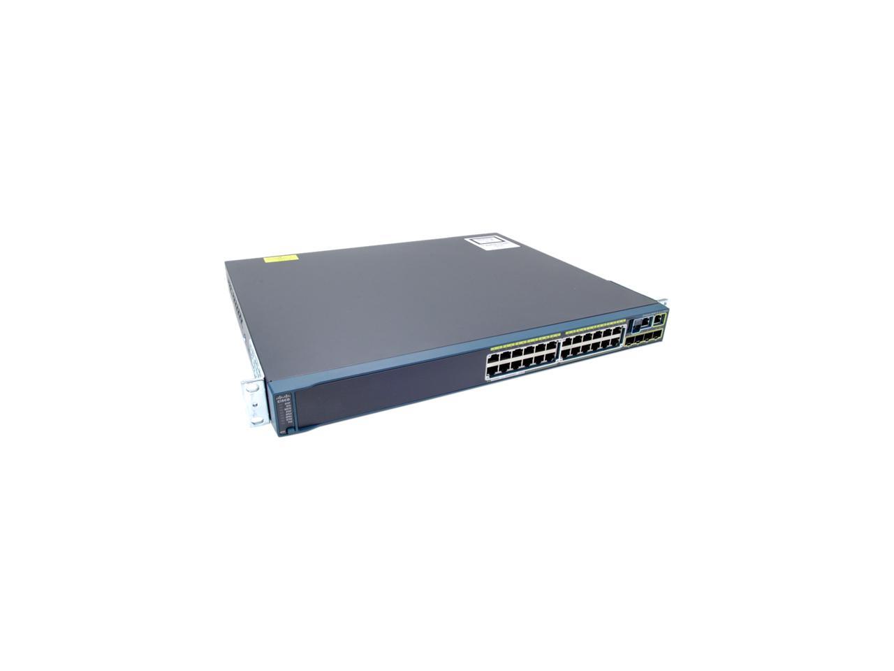 CISCO 2960 WSC2960S24PSL Switch 24 x RJ45 10/100/1000BaseT PoE LAN