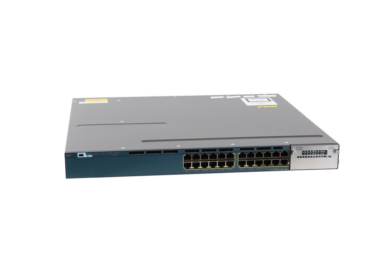CISCO Catalyst 3560-X WS-C3560X-24P-L POE Ethernet Switch - 24 ...