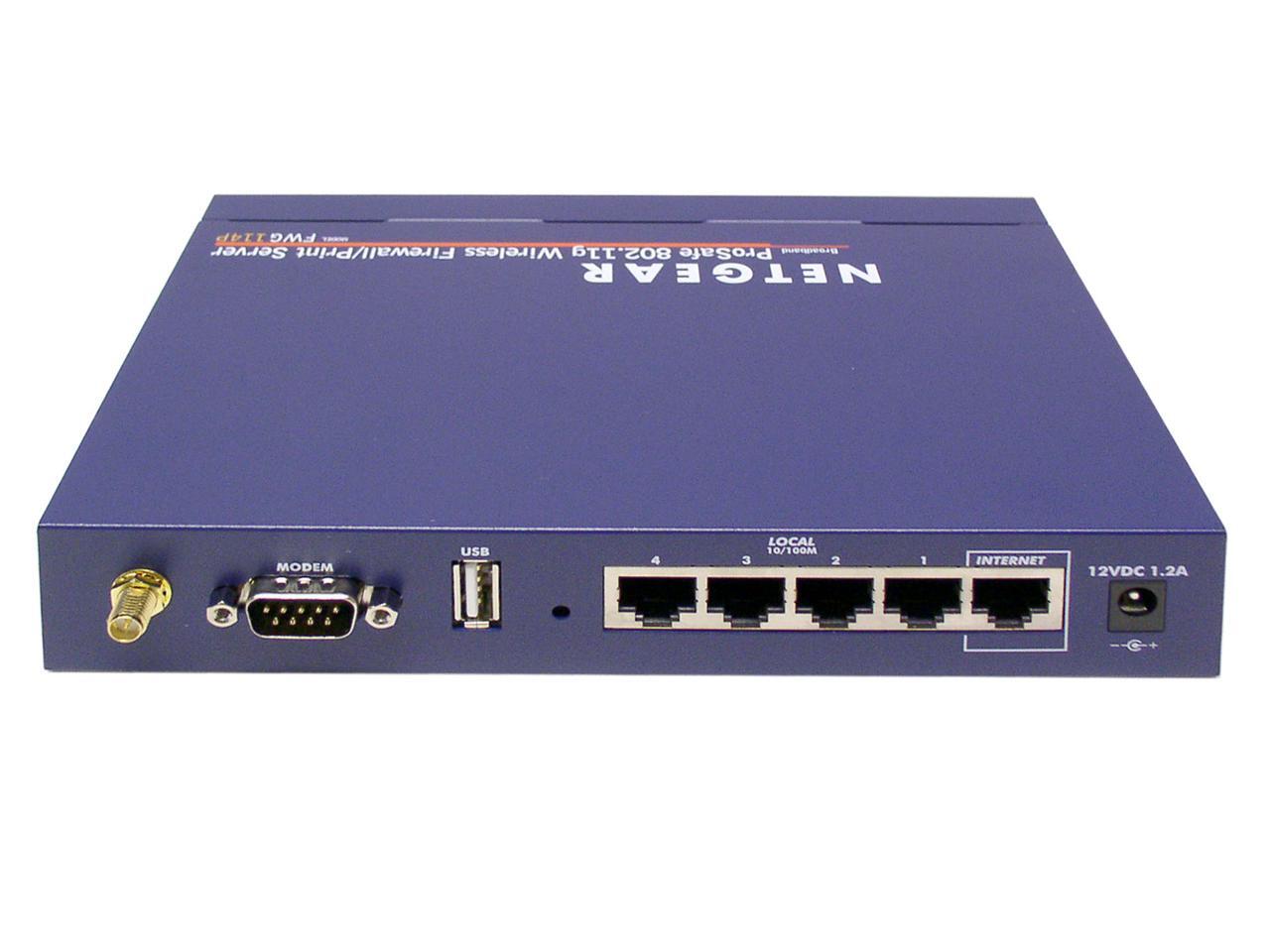 NETGEAR FWG114P VPN Wireless 802.11g Wireless VPN Firewall