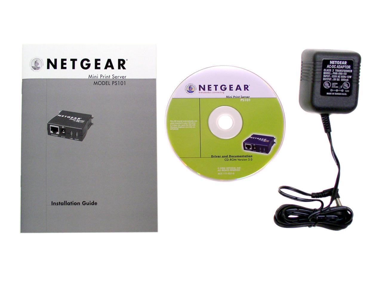 NETGEAR PS101 Mini Print Server Newegg.ca