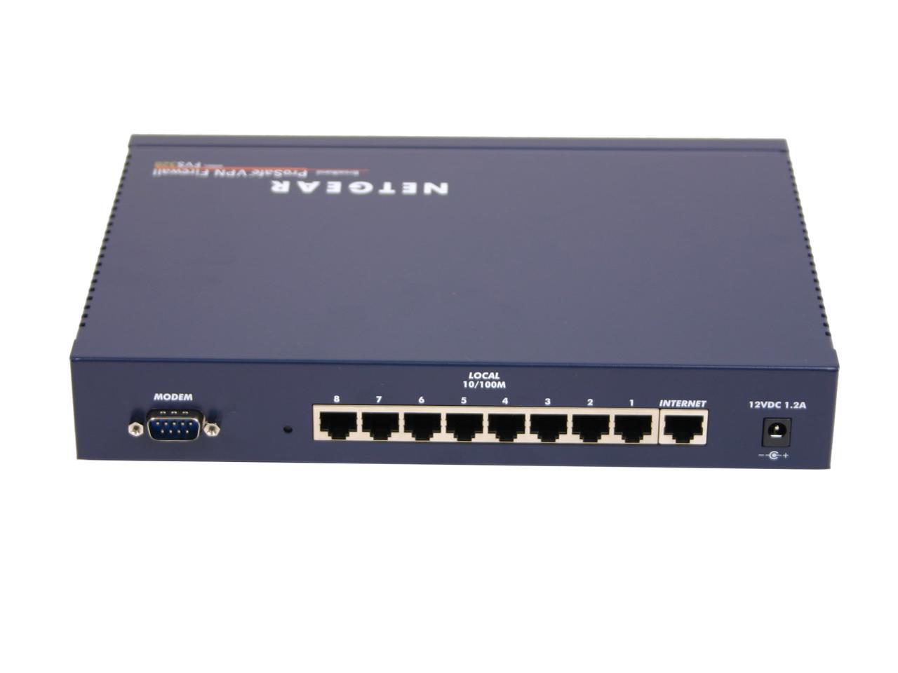 NETGEAR FVS328 VPN Firewall Switch and Dial Backup